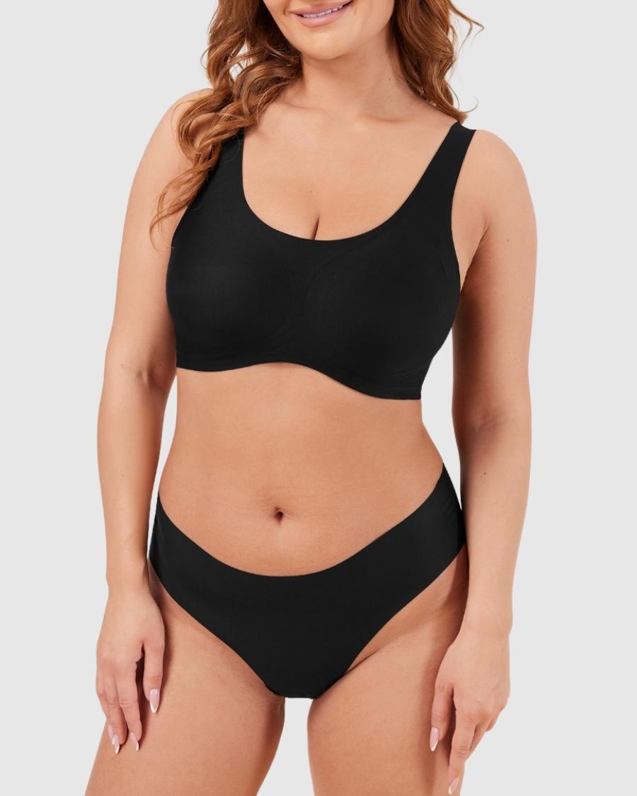 Seamless Wireless Push Up Bra