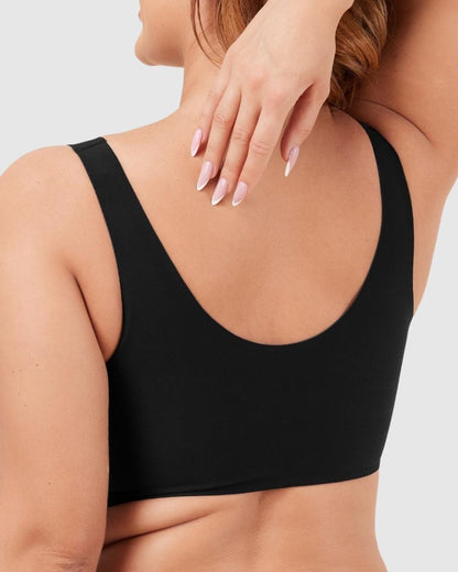 Seamless Wireless Push Up Bra